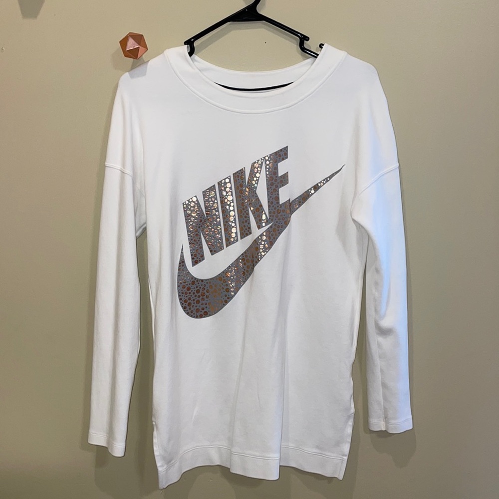 White Nike Crewneck